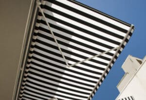 Close-up Of A Window Awning